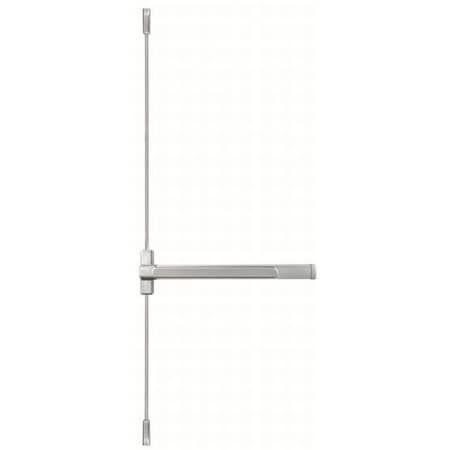 Dormakaba Dormakaba Commercial Hardware 3' Surface Vertical Door Fire Rated Exit Devices Satin Chrome Finish QED116626